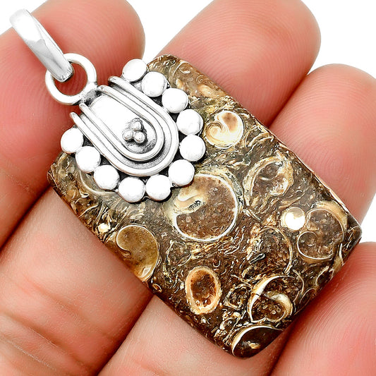 Natural Turtella Jasper - USA Pendant P-1599 SDP132482