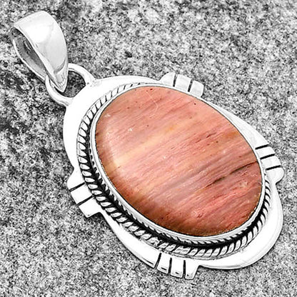 Natural Pink Tulip Quartz Pendant P-1463 SDP132505