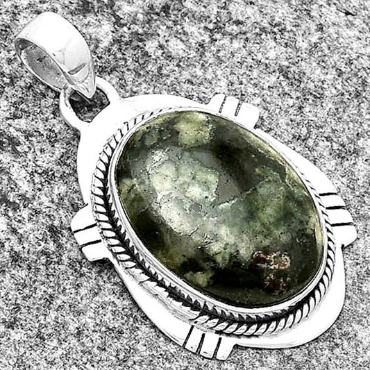 Natural Indigo Gabbro Pendant P-1463 SDP132508