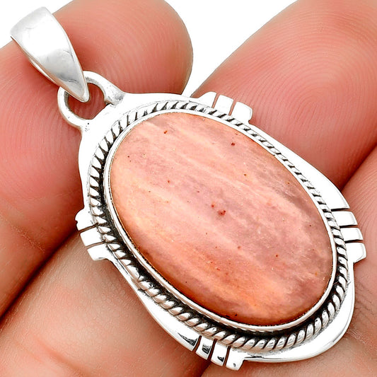 Natural Pink Tulip Quartz Pendant P-1463 SDP132513