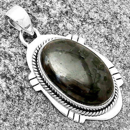 Natural Indigo Gabbro Pendant P-1463 SDP132519