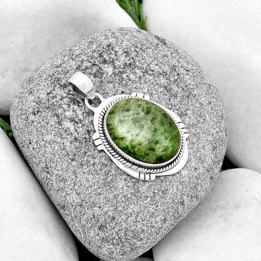 Natural Serpentine Pendant P-1463 SDP132528
