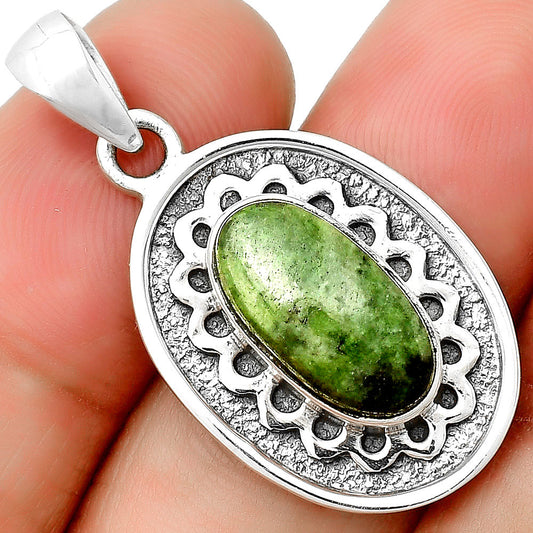 Natural Serpentine Pendant P-1147 SDP132543