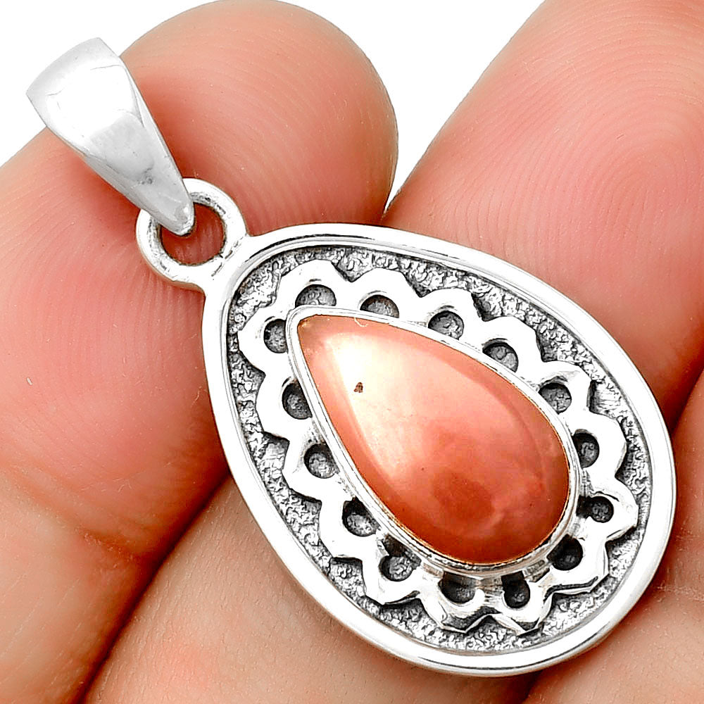 Natural Guava Quartz - Brazil Pendant P-1147 SDP132559