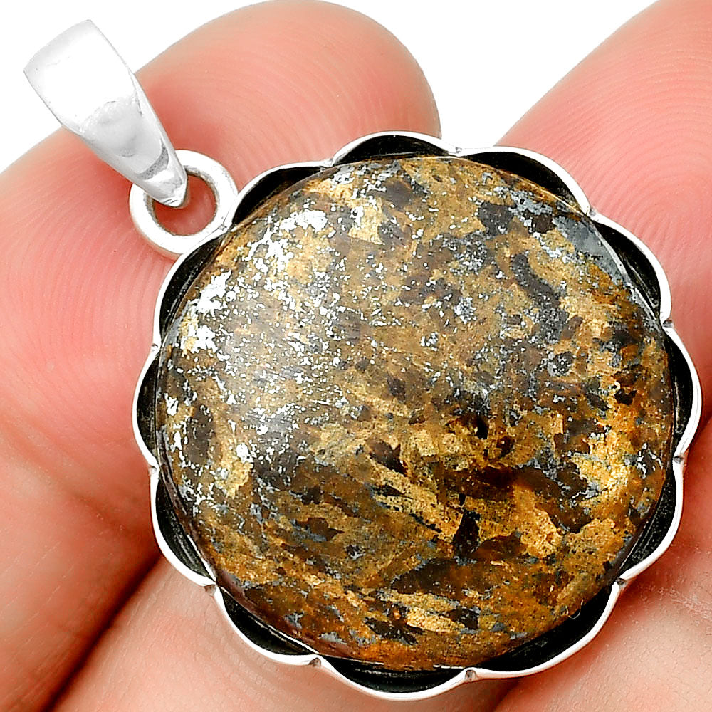 Natural Bronzite Pendant P-1555 SDP132569
