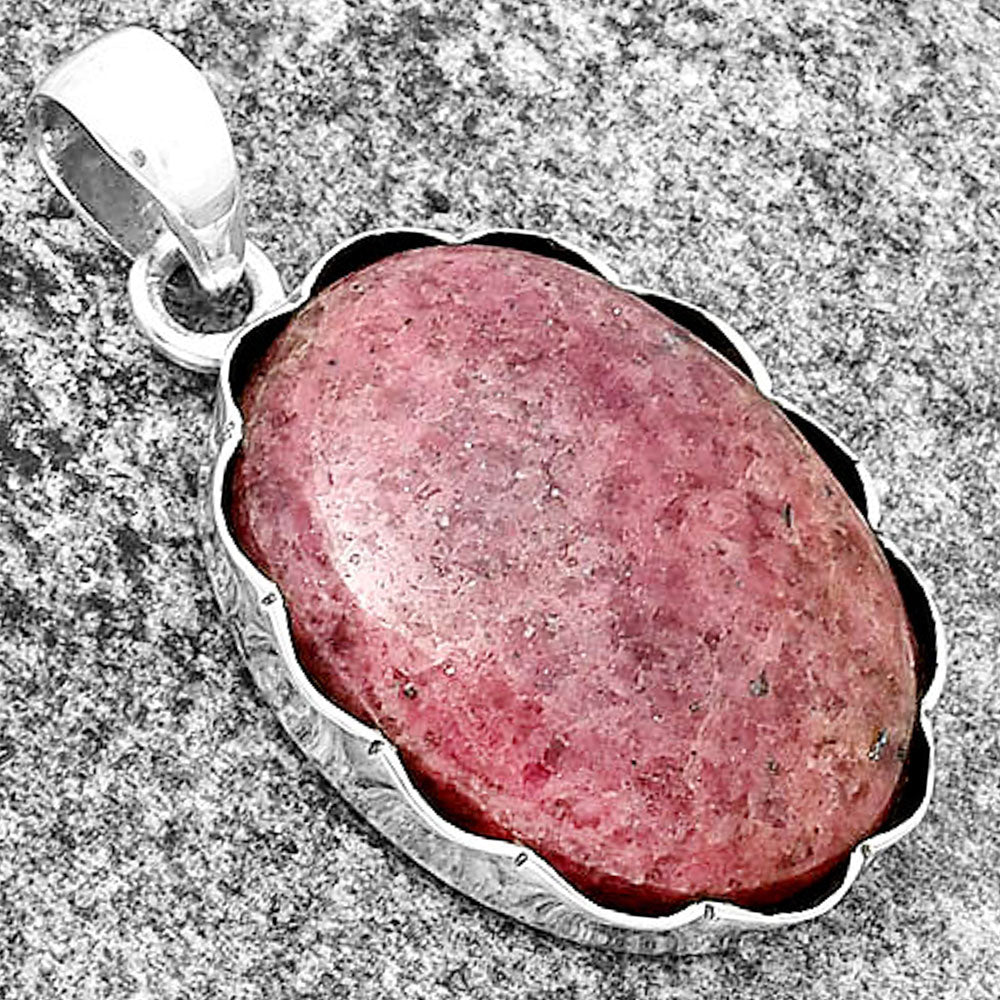 Natural Rhodonite Pendant P-1555 SDP132572