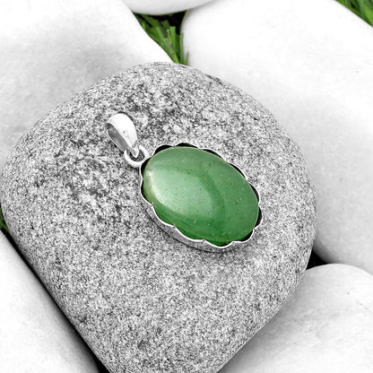 Natural Green Aventurine Pendant P-1555 SDP132584