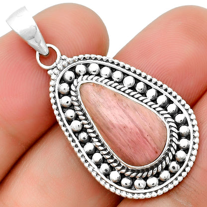 Natural Pink Tulip Quartz Pendant P-1578 SDP132613