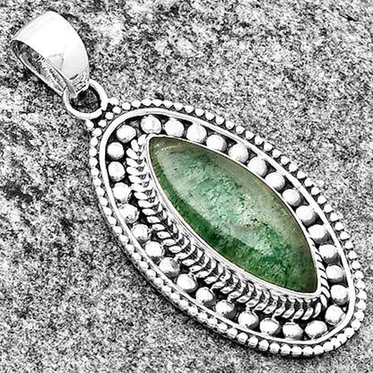 Natural Green Aventurine Pendant P-1578 SDP132620