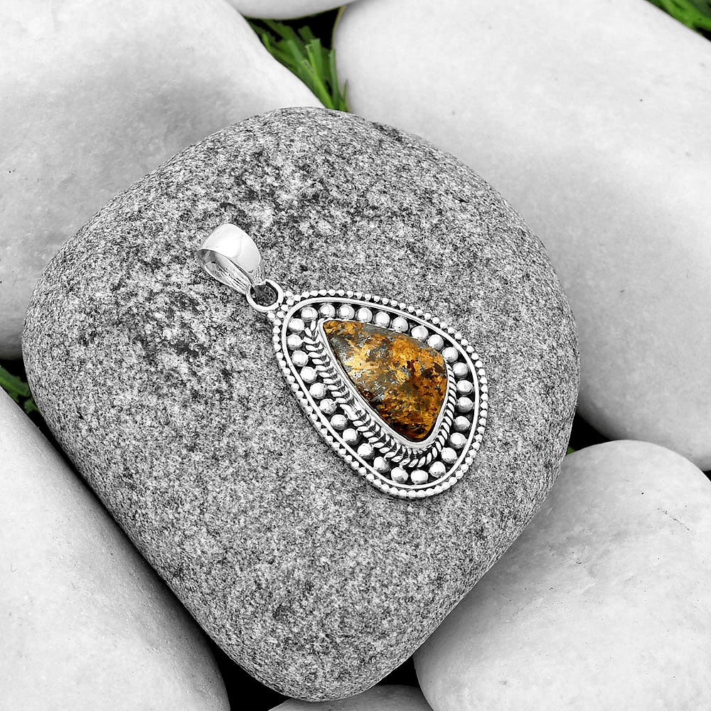 Natural Bronzite Pendant P-1578 SDP132623