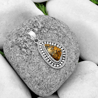 Natural Bronzite Pendant P-1578 SDP132623