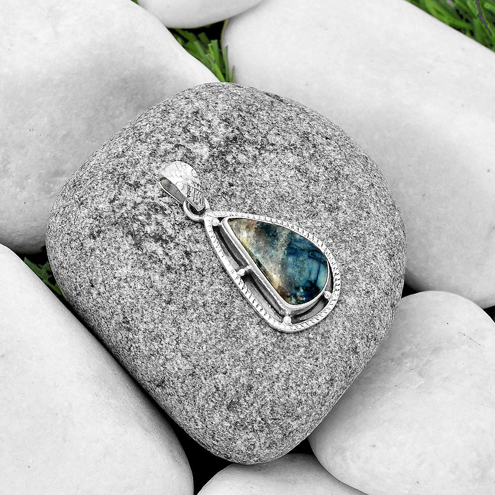 Natural Blue Scheelite - Turkey Pendant P-1495 SDP132635