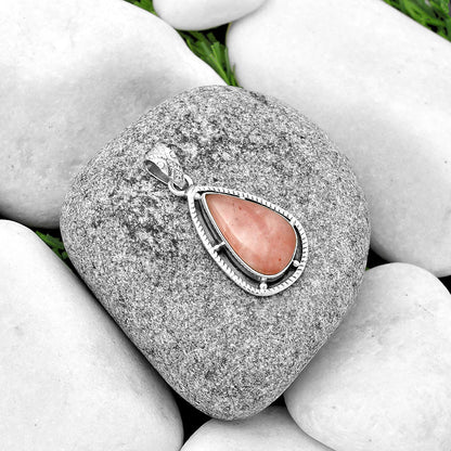 Natural Guava Quartz - Brazil Pendant P-1495 SDP132644
