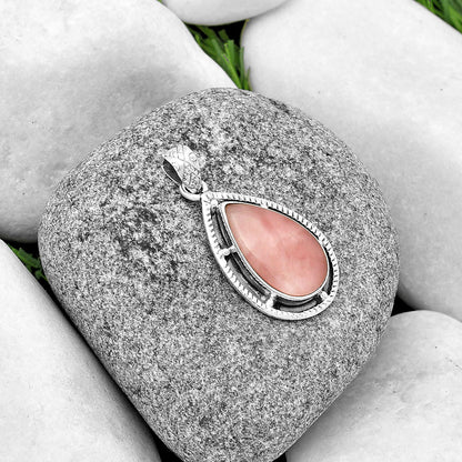 Natural Guava Quartz - Brazil Pendant P-1495 SDP132651