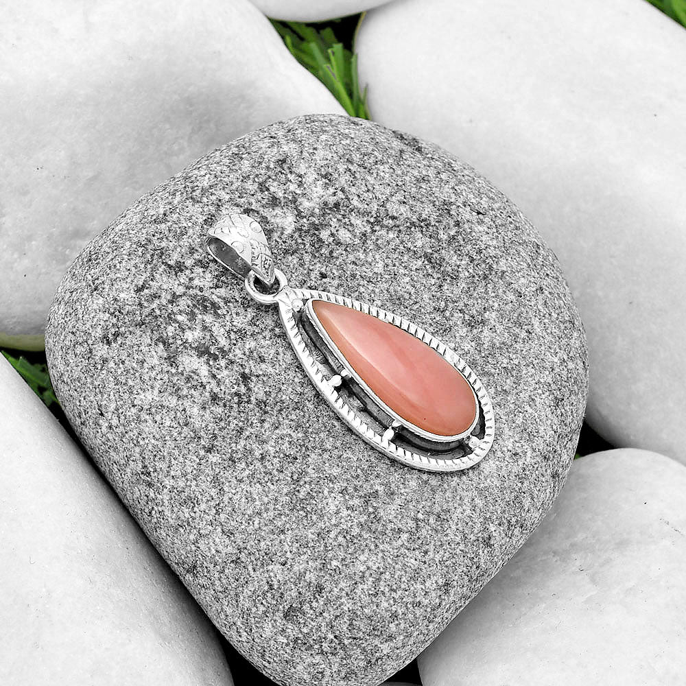 Natural Guava Quartz - Brazil Pendant P-1495 SDP132654