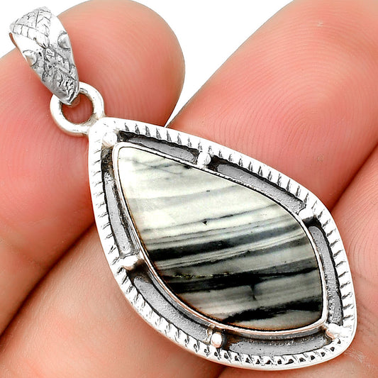 Natural Picasso Jasper Pendant P-1495 SDP132661
