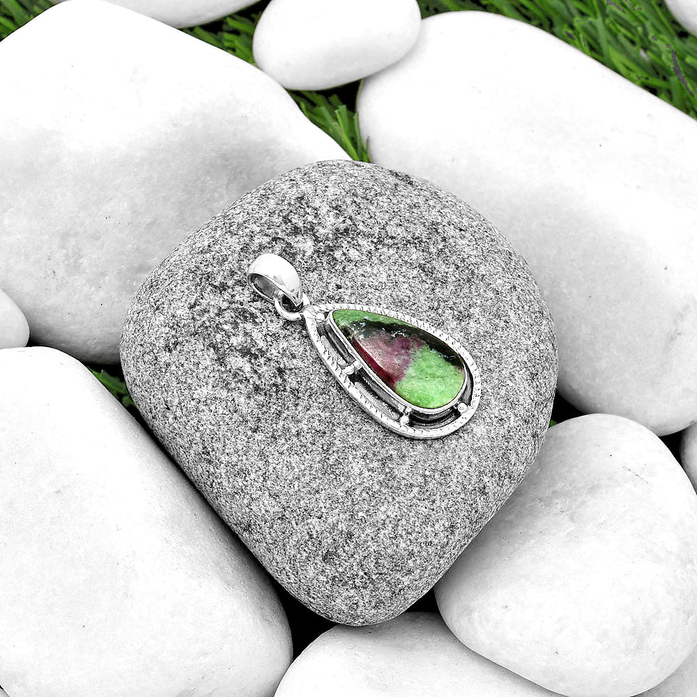 Natural Ruby-Zoisite - Africa Pendant P-1495 SDP132665
