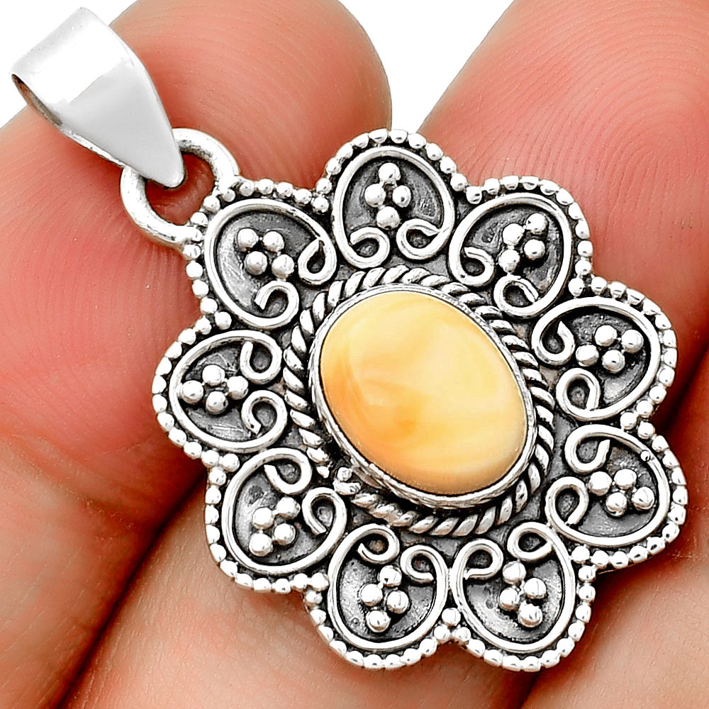 Natural Spiny Oyster Shell - Arizona Pendant P-1214 SDP132695