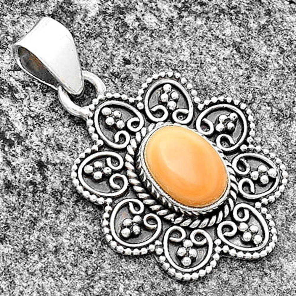 Natural Spiny Oyster Shell - Arizona Pendant P-1214 SDP132696