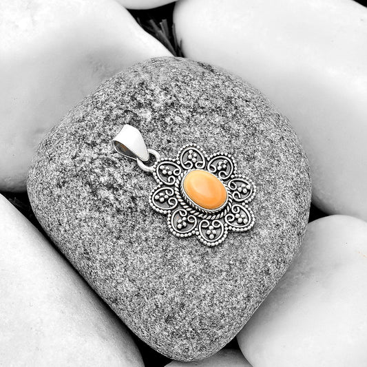 Natural Spiny Oyster Shell - Arizona Pendant P-1214 SDP132696