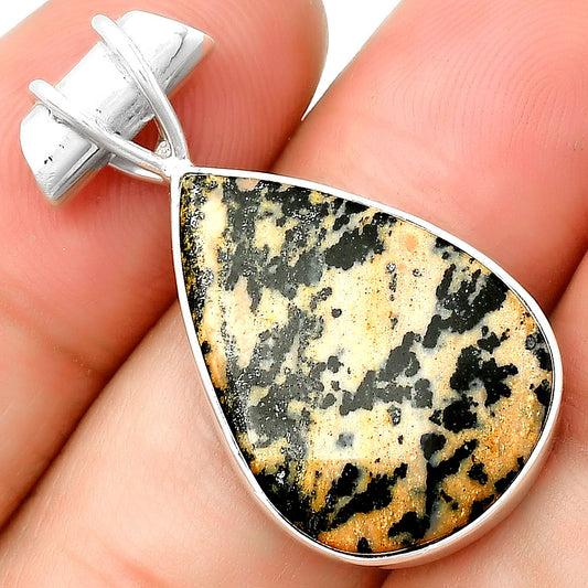 Natural Russian Honey Dendrite Opal Pendant P-1304 SDP132760