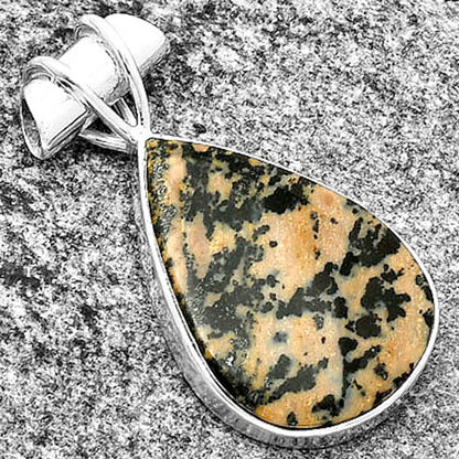 Natural Russian Honey Dendrite Opal Pendant P-1304 SDP132760