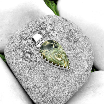 Natural Star Galaxy Jasper Pendant P-1670 SDP132778