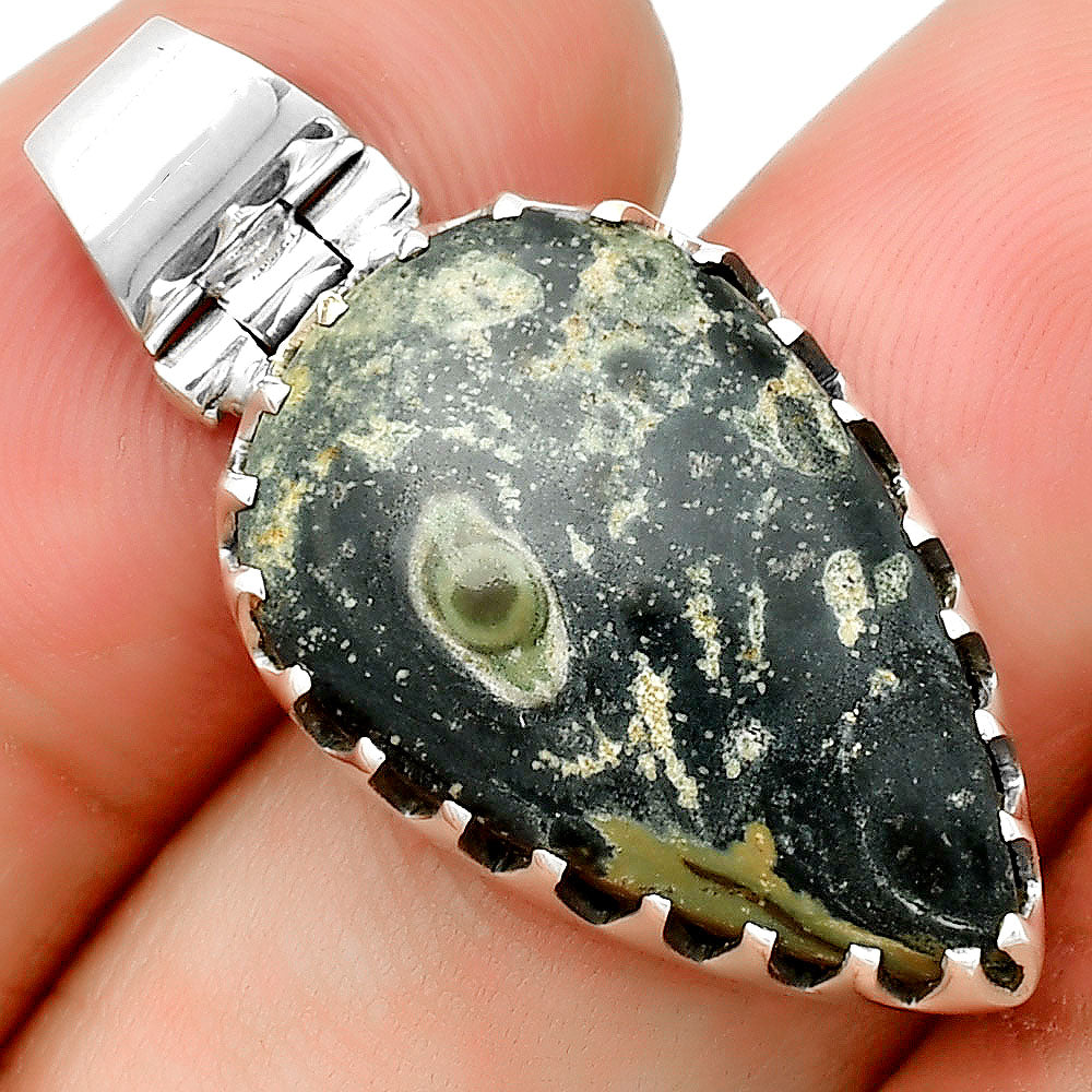 Natural Star Galaxy Jasper Pendant P-1670 SDP132784