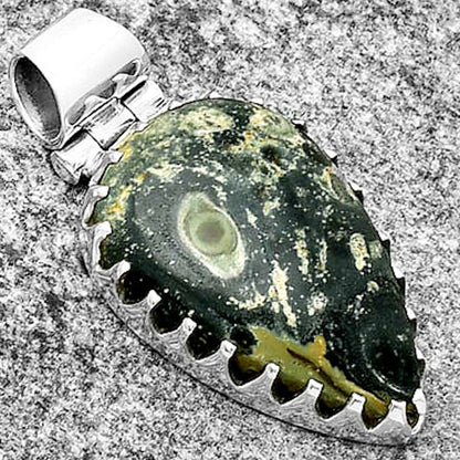 Natural Star Galaxy Jasper Pendant P-1670 SDP132784