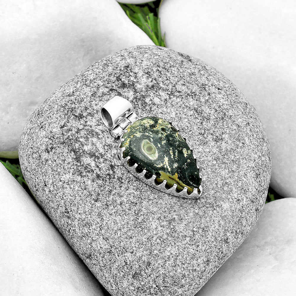 Natural Star Galaxy Jasper Pendant P-1670 SDP132784