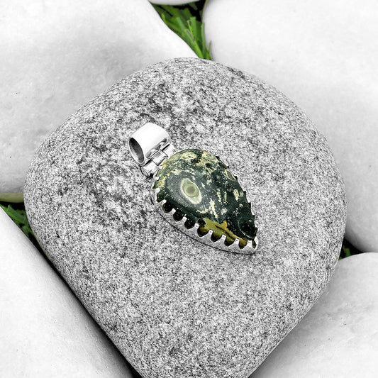 Natural Star Galaxy Jasper Pendant P-1670 SDP132784