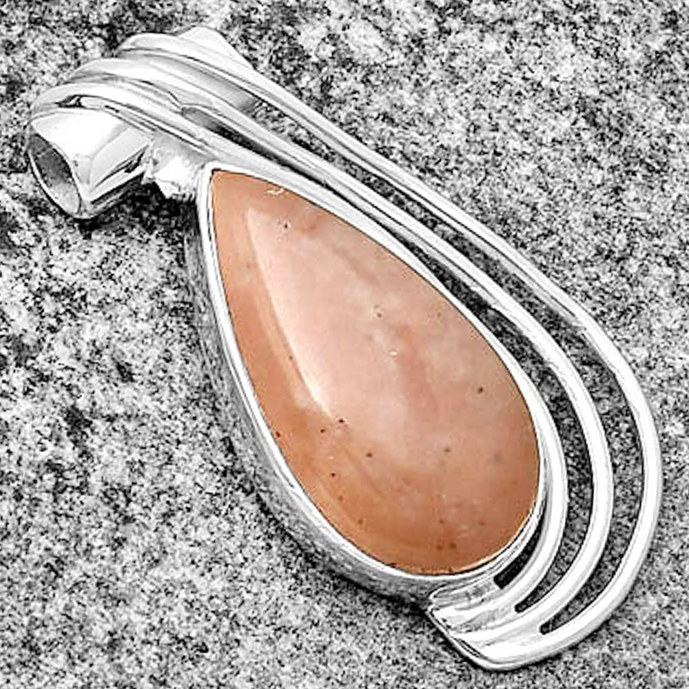 Natural Guava Quartz - Brazil Pendant P-1432 SDP132806