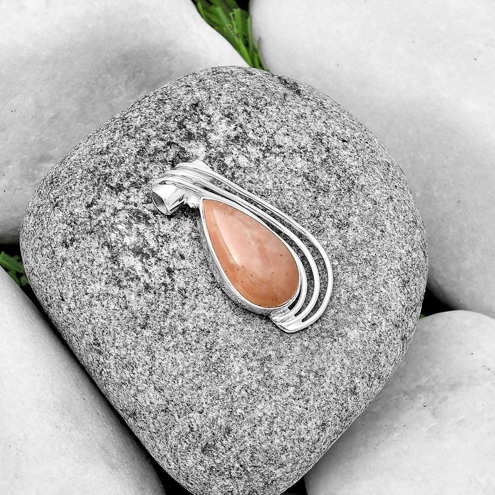Natural Guava Quartz - Brazil Pendant P-1432 SDP132806