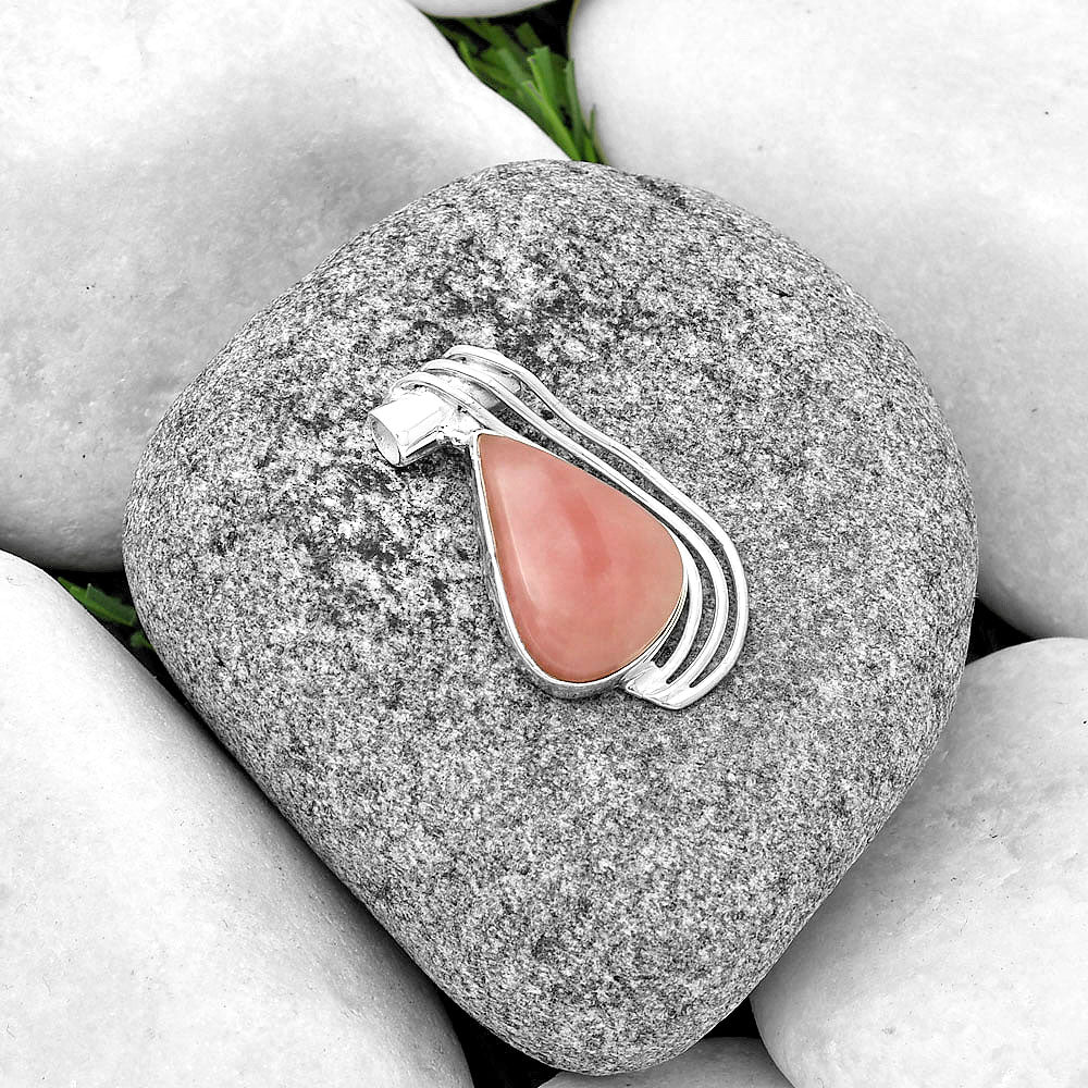 Natural Guava Quartz - Brazil Pendant P-1432 SDP132809