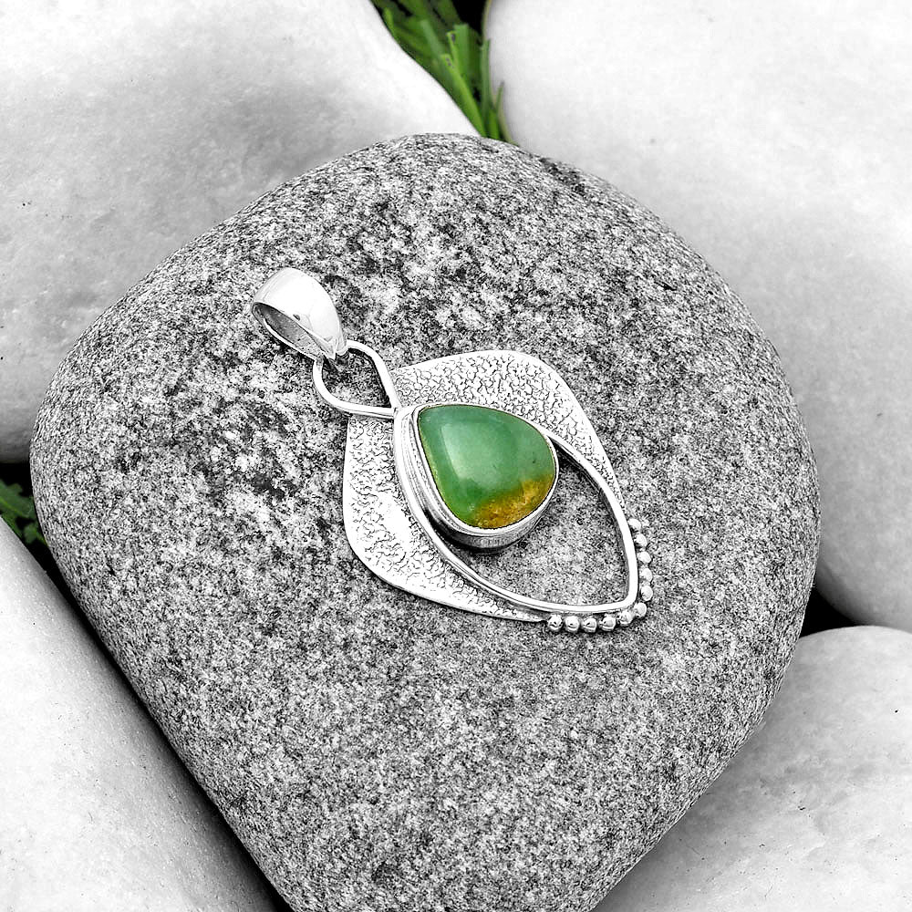 Natural Chrysoprase - Australia Pendant P-1402 SDP132832