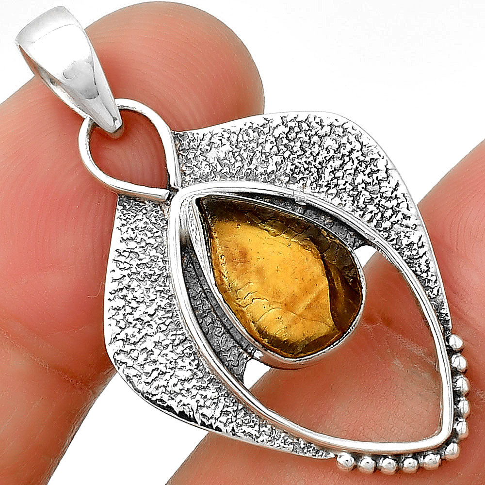 Natural Rare Kornerupine Rough Pendant P-1402 SDP132857