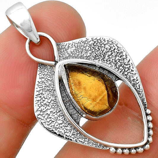 Natural Rare Kornerupine Rough Pendant P-1402 SDP132857