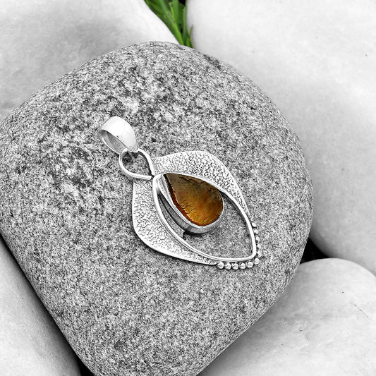 Natural Rare Kornerupine Rough Pendant P-1402 SDP132857