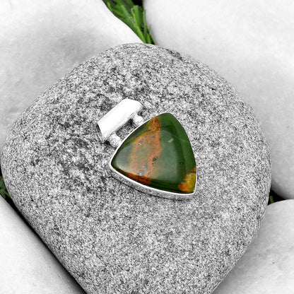 Natural Chrome Chalcedony Pendant P-1259 SDP132901