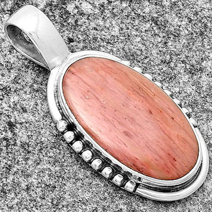 Natural Pink Tulip Quartz Pendant P-1326 SDP132926