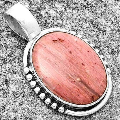 Natural Pink Tulip Quartz Pendant P-1326 SDP132928