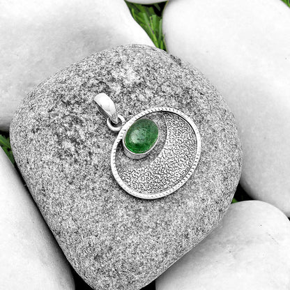 Natural Green Aventurine Pendant P-1630 SDP133034