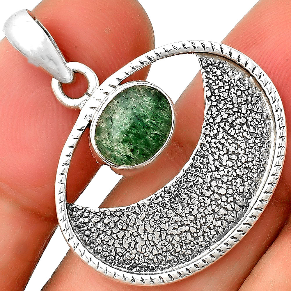 Natural Green Aventurine Pendant P-1630 SDP133038