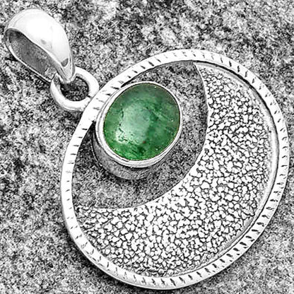 Natural Green Aventurine Pendant P-1630 SDP133038