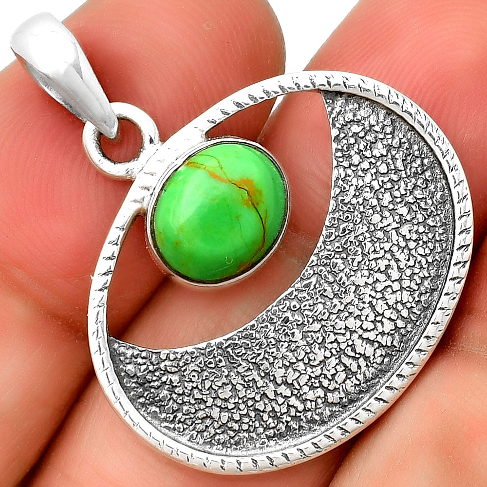 Copper Green Turquoise - Arizona Pendant P-1630 SDP133039