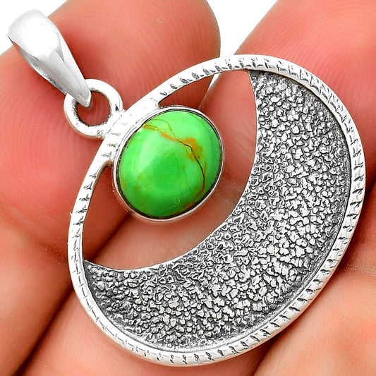 Copper Green Turquoise - Arizona Pendant P-1630 SDP133039