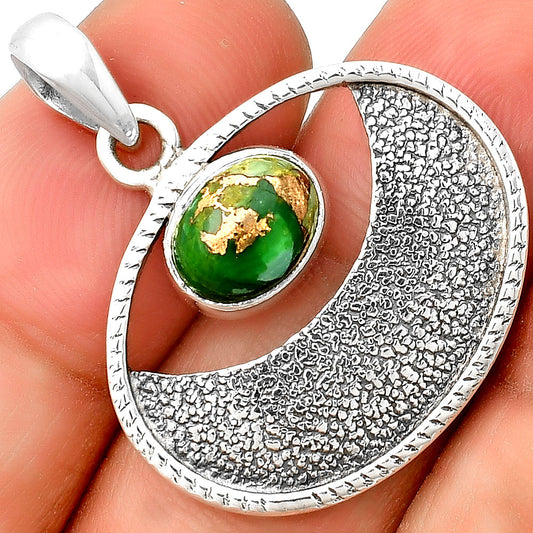 Copper Green Turquoise - Arizona Pendant P-1630 SDP133056