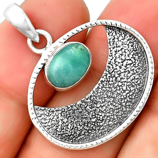 Natural Paraiba Amazonite Pendant P-1630 SDP133057
