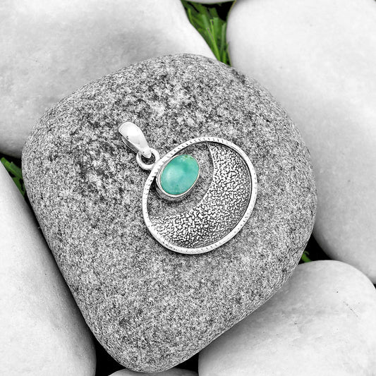 Natural Paraiba Amazonite Pendant P-1630 SDP133057
