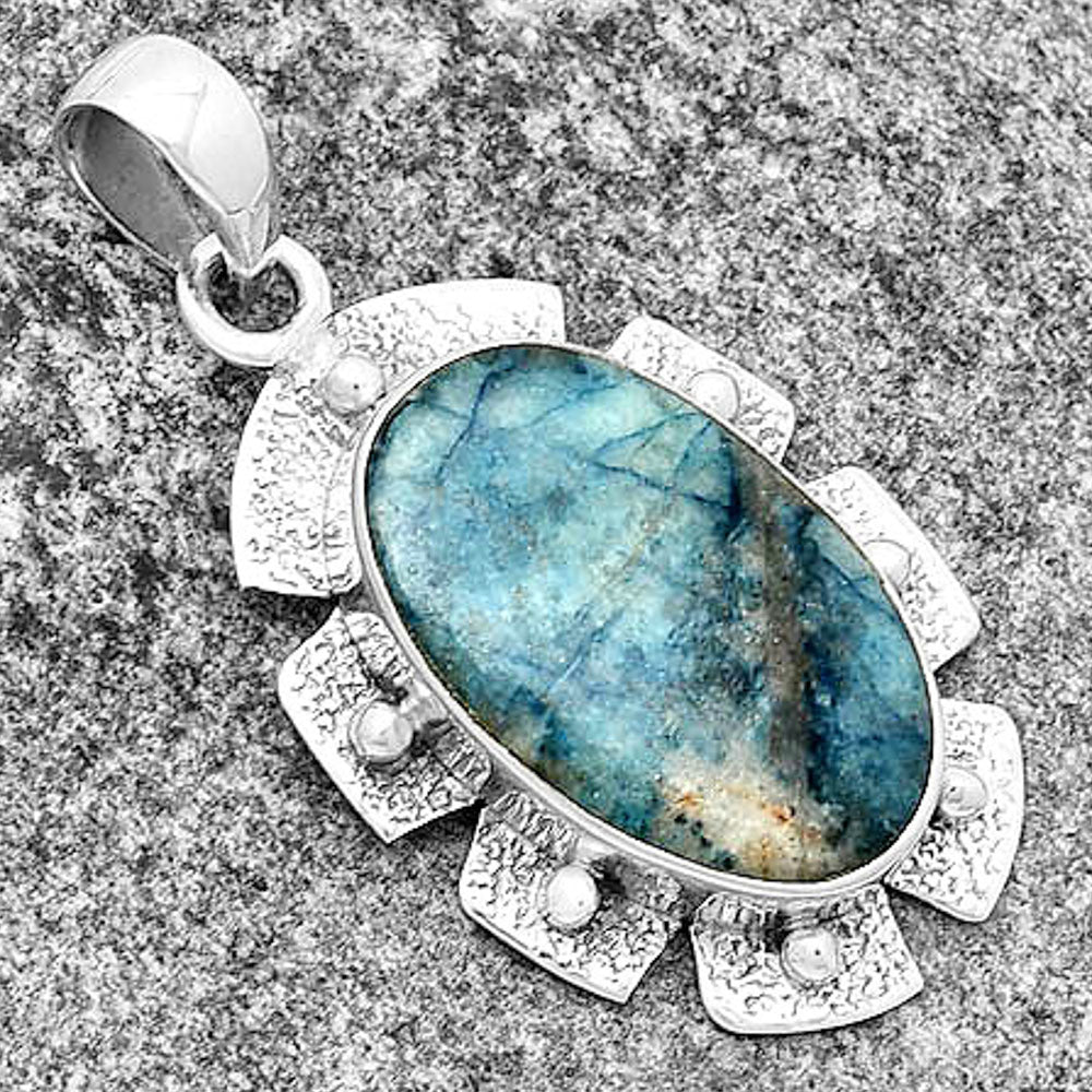 Natural Blue Scheelite - Turkey Pendant P-1485 SDP133077